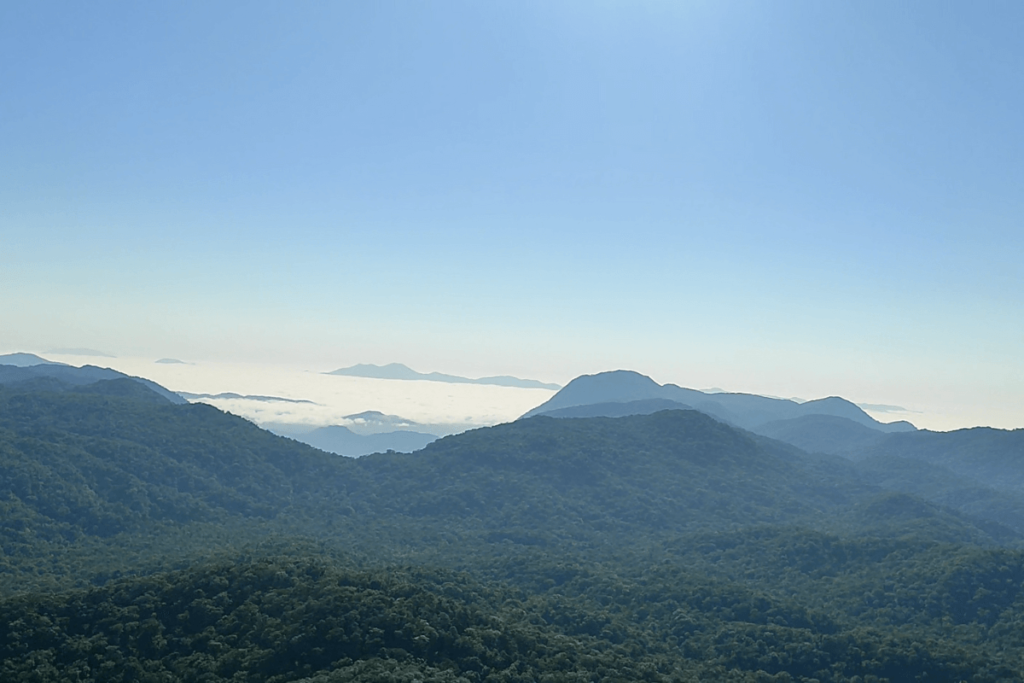 vista no castelo dos bugres